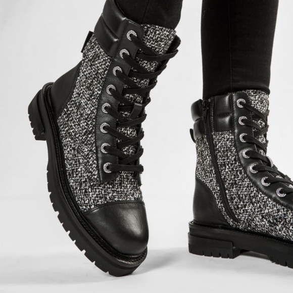 Kurt Geiger Shoes - Kurt Geiger lace up lag sole combat boots